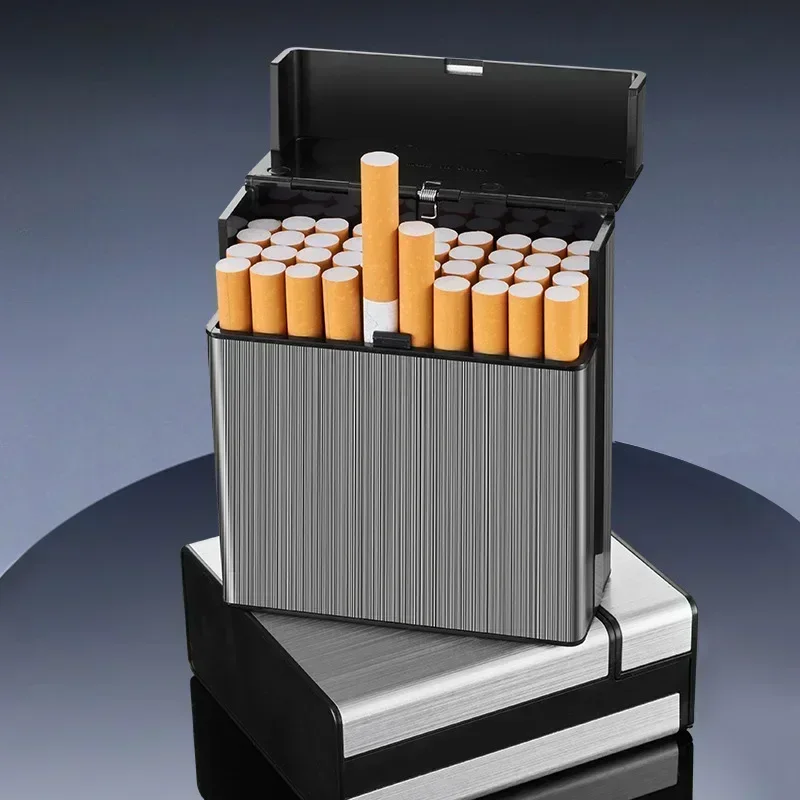 Smoking & Vaping Accessories - 40 Pack Portable Slim Aluminum Cigarette