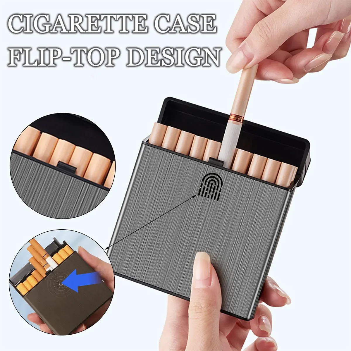 Large Capacity Cigarette Case  - Smoking & Vaping Accessories review and price
