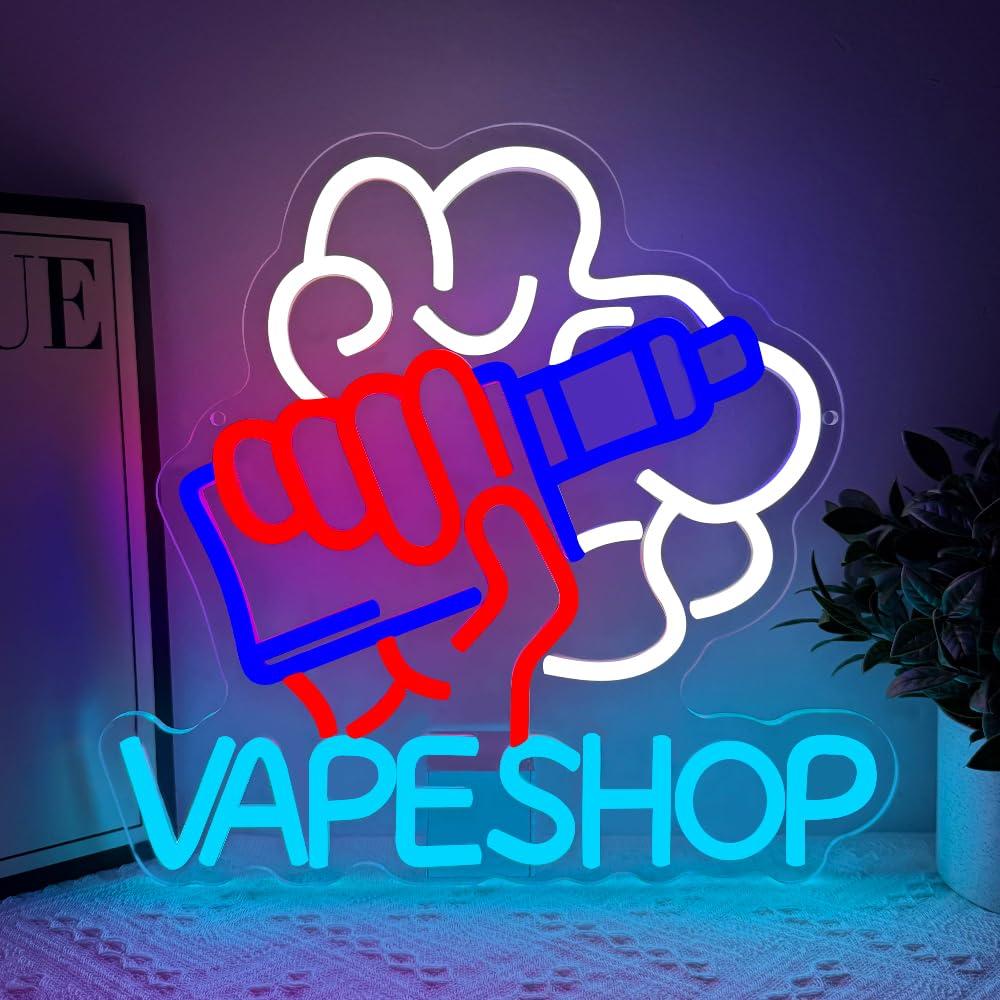 Vape Shop Neon Sign Electronic - Vaping Store review and price