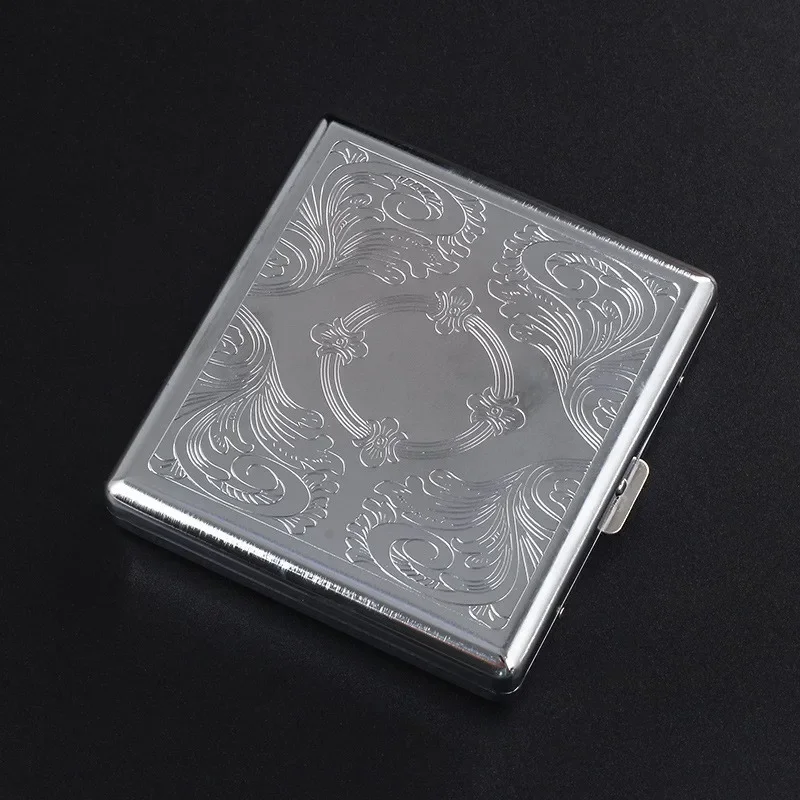 Metal Cigarette box stainless  - Smoking & Vaping Accessories review and price